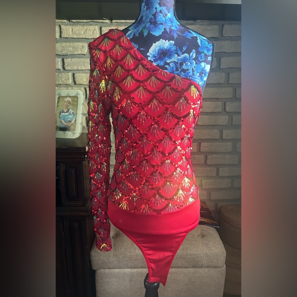 Sequin bodysuit